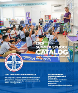 2026 Summer School
